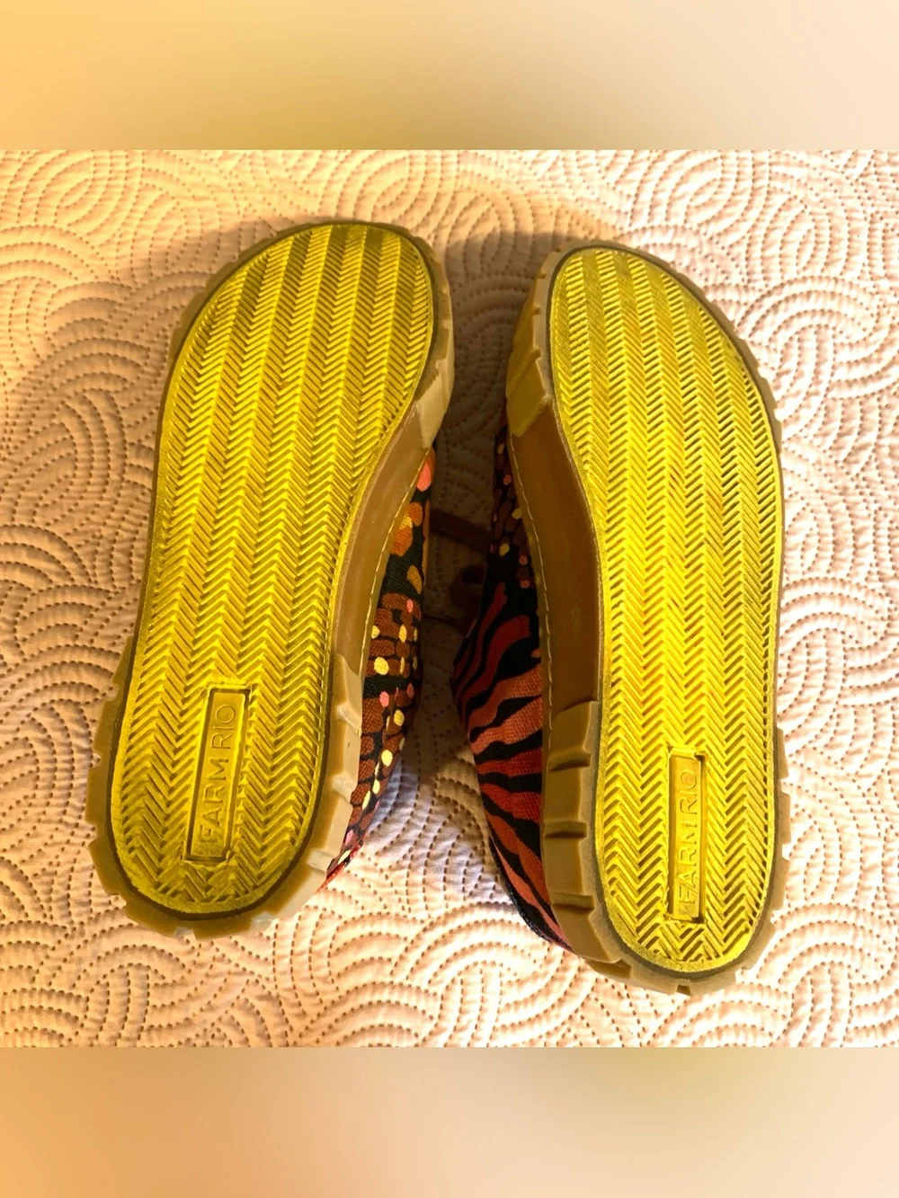 FARM Rio Multicolor Animal Print Canvas Shoe- Women’s Size 9